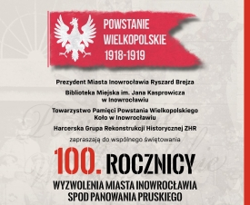 Inowrocław przez cały dzień będzie świętował 100. lecie niepodległości
