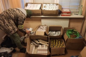 W Kruszwicy policjanci zabezpieczyli nielegalny tytoń