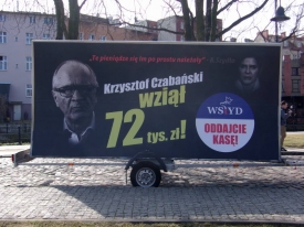 Poseł Czabański zarzuca bydgoskiej Platformie kłamstwo i zapowiada pozew