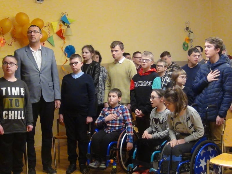 Uczniom ośrodka im. Braille&#039;a nie jest obca wiedza o Polskim Państwie Podziemnym