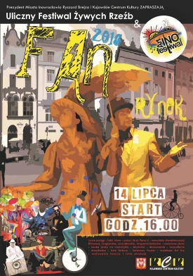 Inowrocław zaprasza na żywe rzeźby i kolorowe parasolki