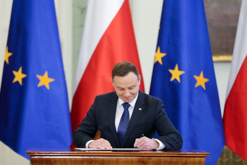 Prezydent Andrzej Duda ogłosił wybory do Parlamentu Europejskiego