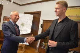 Norbert Kobielski spotkał się z prezydentem Inowrocławia