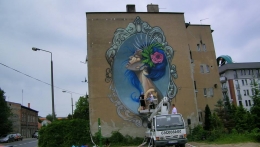 Nowy ciekawy mural w mieście
