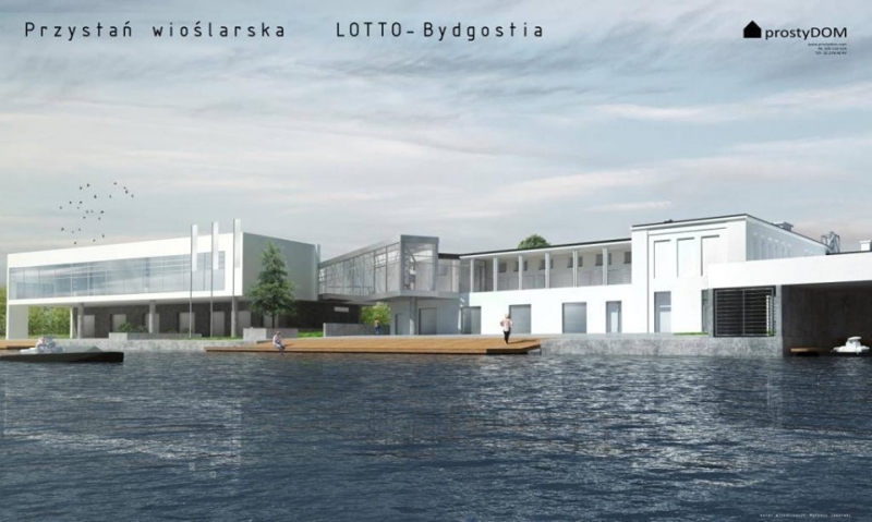 Ministerstwo dofinansuje  budowę nowej przystani RTW Lotto Bydgostii