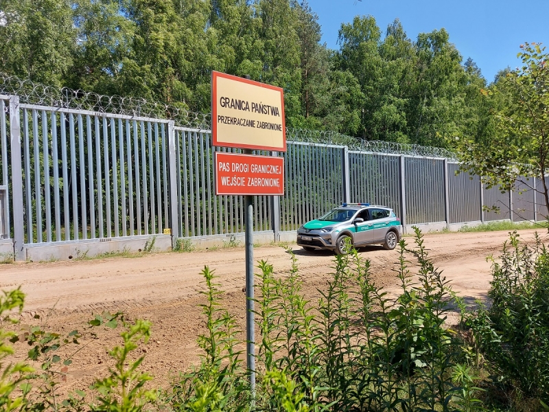 Na granicy polsko-białoruskiej wciąż widoczny jest kryzys