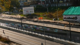 Powstaje mural wzdłuż ulicy Kujawskiej