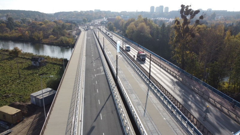 Most Kazimierza Wielkiego z nową przeprawą. Trzeba zwracać szczególną uwagę na znaki