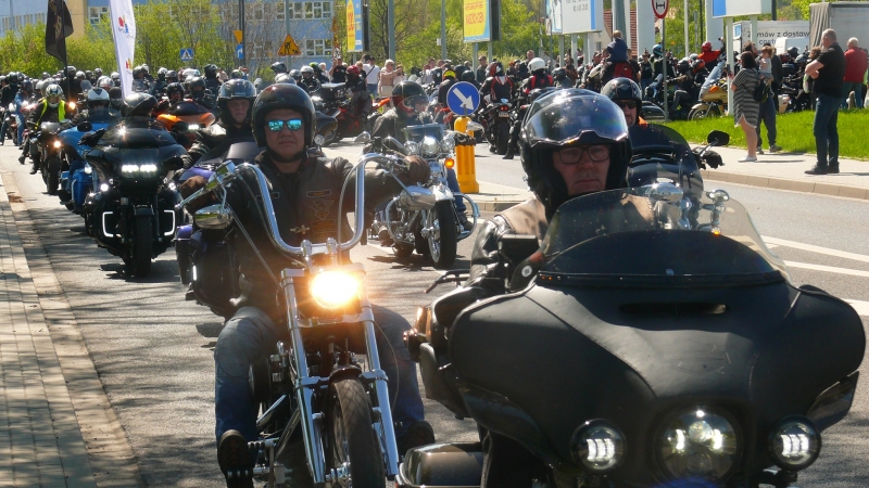 Tysiące motocyklistów przejechało przez Bydgoszcz