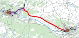Wzdłuż Mostu Fordońskiego tory tramwajowe, a może rozebrać linie kolejową do Chełmży?