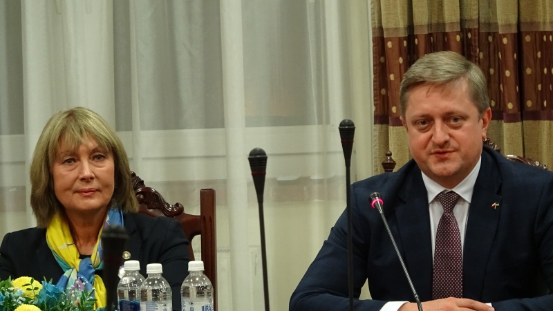 Ambasador Ukrainy: Mam wielką przyjemność i zaszczyt być tutaj w Bydgoszczy