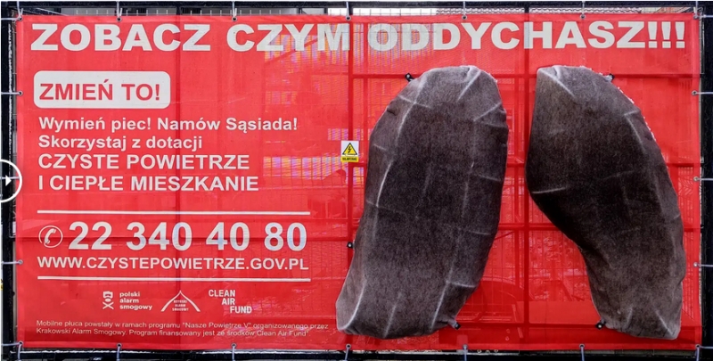 Miedzyń z najgorszym powietrzem z 63 lokalizacji zbadanych w Polsce