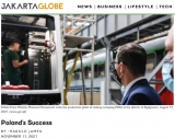 Indonezyjski portal ilustruje zdjęciem z bydgoskiej fabryki ,,polski sukces” gospodarczy