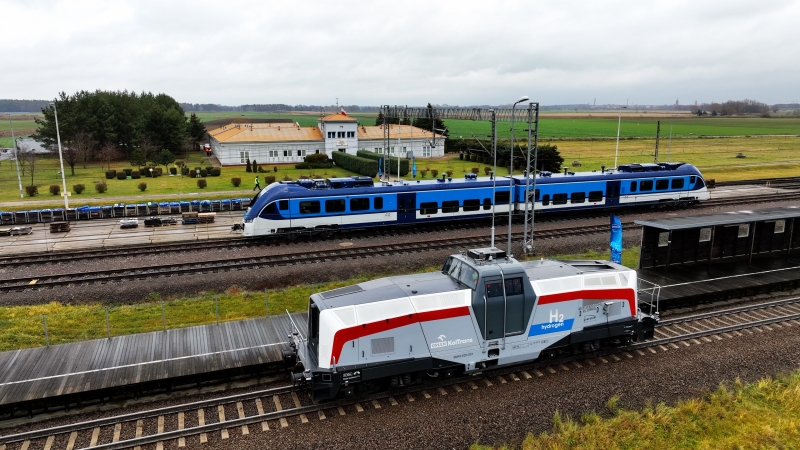 PESA jako pierwsza na świecie uzyskała homologację na lokomotywę wodorową