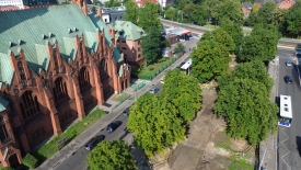 Przebudowa Placu Kościeleckich wchodzi w kolejny etap
