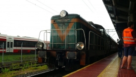 Pociąg ,,Pelikan” odwiedził Szubin