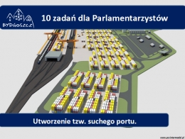 Dla Bydgoszczy najwyższym priorytetem jest kolejowy terminal przeładunkowy!