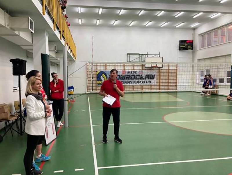 Siatkarska mistrzyni Europy trenowała z młodymi inowrocławskimi sportowcami