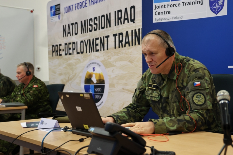 NATO wciąż obecne w Iraku. W Bydgoszczy szkolili się sztabowcy kolejnej zmiany